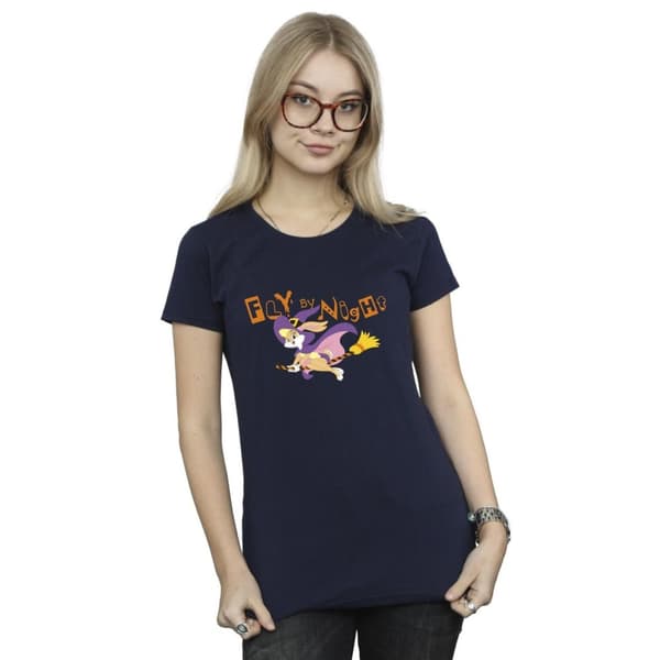 Looney Tunes Womens/Ladies Lola Fly By Night Cotton T-Shirt