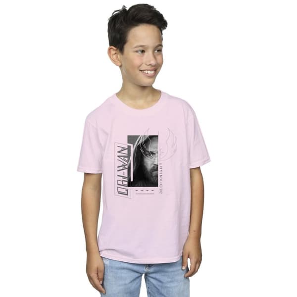 Star Wars Boys Obi-Wan Kenobi Jedi SciFi Collage T-Shirt