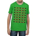 Miniatyrbillede 3 af 5: Disney Boys Mickey And Minnie Christmas Hearts T-Shirt