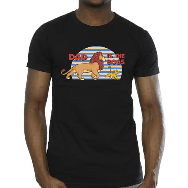 Disney Lejonkungen pappa chef - T-shirt för herrar