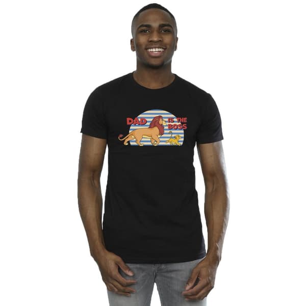 Disney Lejonkungen pappa chef - T-shirt för herrar