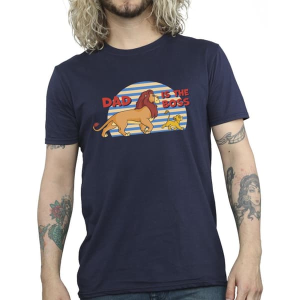 Disney Lejonkungen pappa chef - T-shirt för herrar