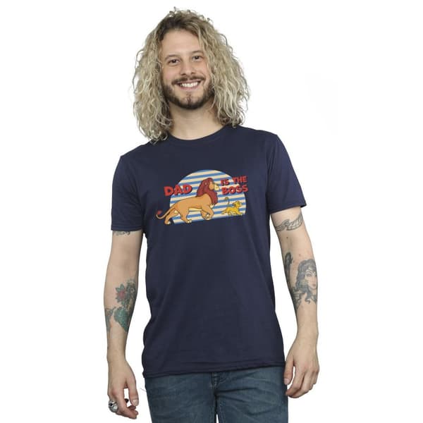 Disney Lejonkungen pappa chef - T-shirt för herrar