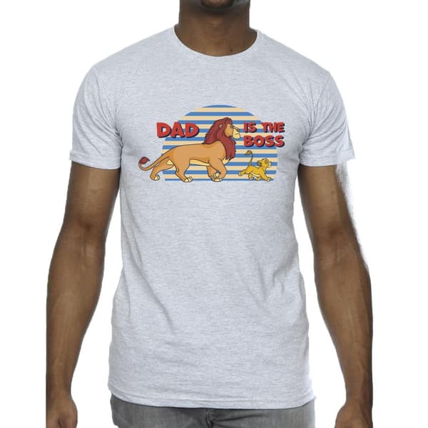 Disney Lejonkungen pappa chef - T-shirt för herrar