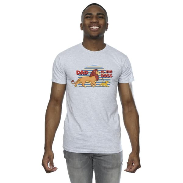 Disney Lejonkungen pappa chef - T-shirt för herrar
