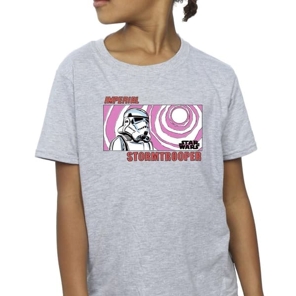 Star Wars Girls Imperial Stormtrooper Cotton T-Shirt