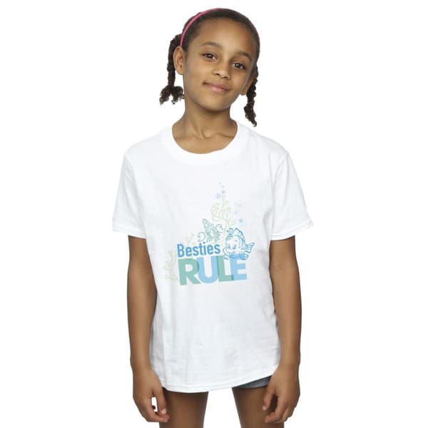 Disney Den lilla sjöjungfrun Besties T-shirt i bomull för flickor