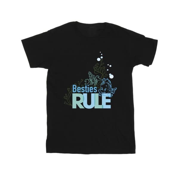 Disney Den lilla sjöjungfrun Besties T-shirt i bomull för flickor