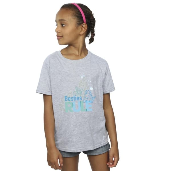 Disney Den lilla sjöjungfrun Besties T-shirt i bomull för flickor