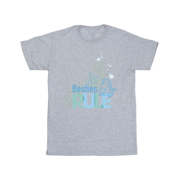 Disney Den lilla sjöjungfrun Besties T-shirt i bomull för flickor