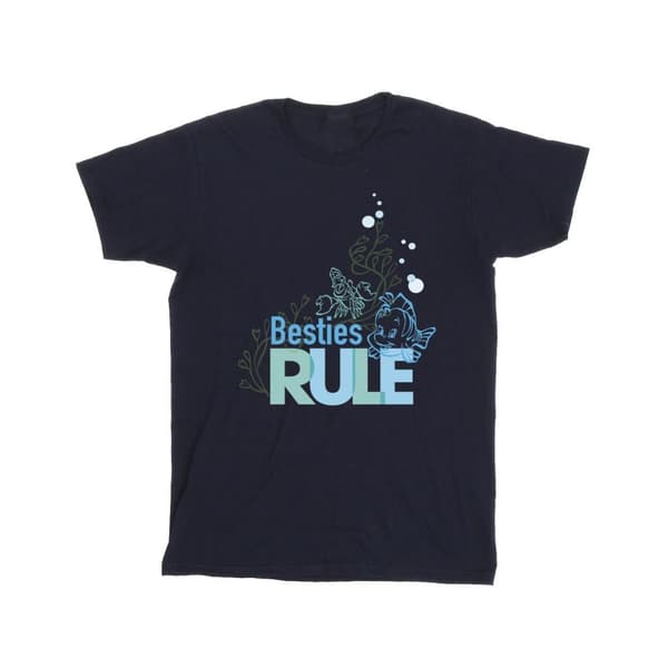 Disney Den lilla sjöjungfrun Besties T-shirt i bomull för flickor