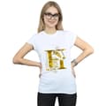 Pikkukuva 2 / 5: Harry Potter Womens/Ladies Hufflepuff Badger Cotton T-Shirt