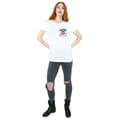Miniatyrbild 4 av 5: Looney Tunes Dam/Tjej Sylvester Face Faux Pocket Boyfriend T-shirt i bomull