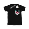 Miniatyrbild 1 av 5: Looney Tunes Dam/Tjej Sylvester Face Faux Pocket Boyfriend T-shirt i bomull