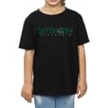 Miniatyrbild 3 av 5: Harry Potter T-shirt i bomull med Slytherin-text för flickor
