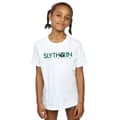 Miniatyrbild 2 av 5: Harry Potter T-shirt i bomull med Slytherin-text för flickor