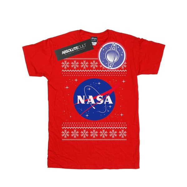 NASA Mens Classic Fair Isle T-Shirt