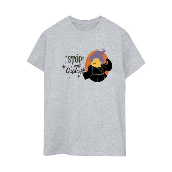 Disney Womens/Ladies Hocus Pocus Stop Mary Cotton Boyfriend T-Shirt
