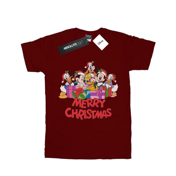 Disney Boys Mickey Mouse And Friends Christmas T-Shirt