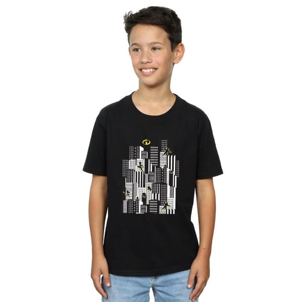 Disney Boys The Incredibles Skyline T-Shirt