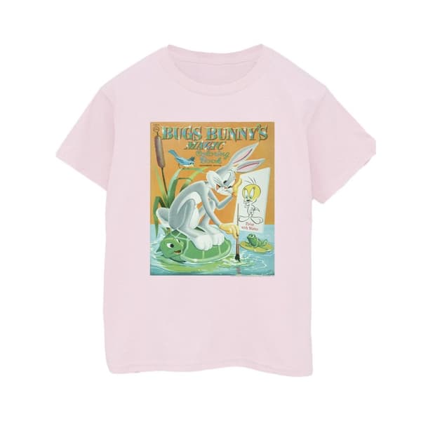 Looney Tunes Mens Bugs Bunny Colouring Book T-Shirt