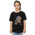 Miniatyrbild 2 av 3: Disney Skönheten och odjuret - T-shirt i bomull med odjursskiss för flickor