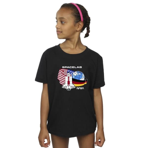 NASA Girls Space Lab Cotton T-Shirt