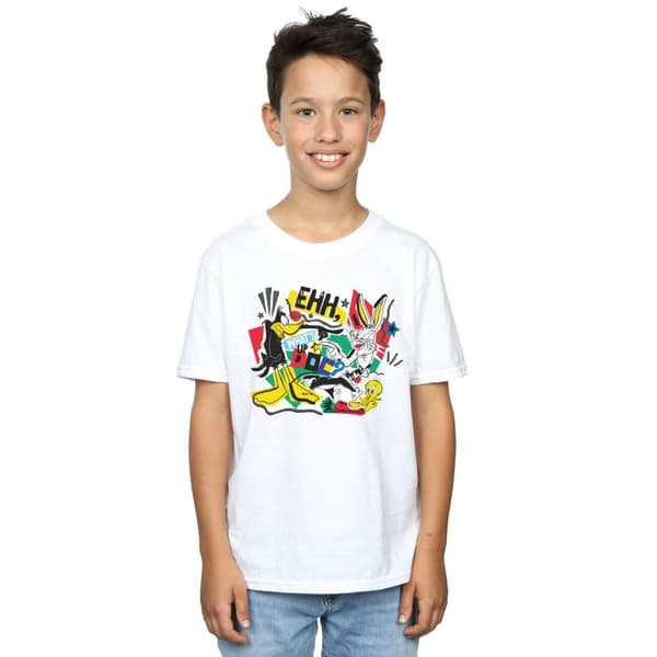 Looney Tunes Scrap Collage T-shirt för pojkar