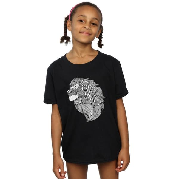 Disney Girls The Lion King Mufasa Tribal Cotton T-Shirt