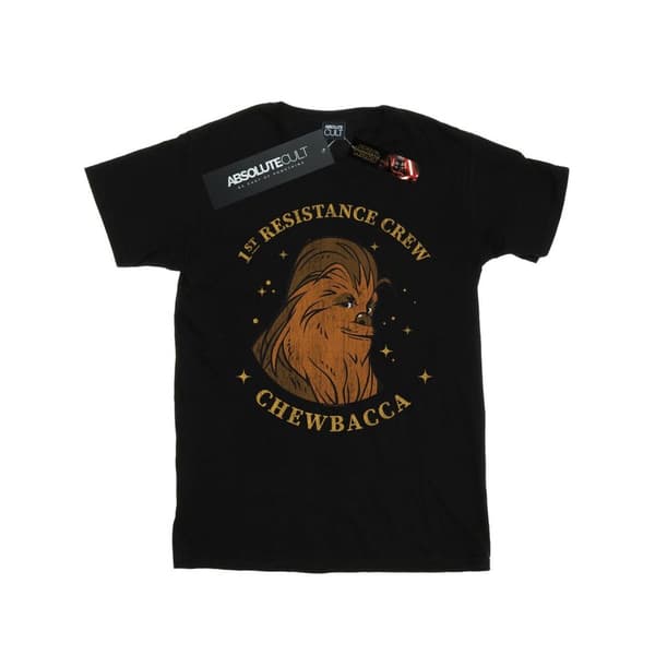 Star Wars: The Rise of Skywalker Pojkar Star Wars The Rise Of Skywalker Chewbacca First Resistance Crew T-shirt