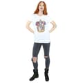 Miniatyrbilde 4 av 5: Harry Potter Womens/Ladies Gryffindor Distressed Crest Cotton Boyfriend T-Shirt