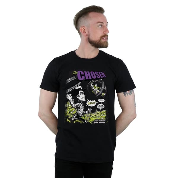 Disney Mens Toy Story Comic Cover T-Shirt