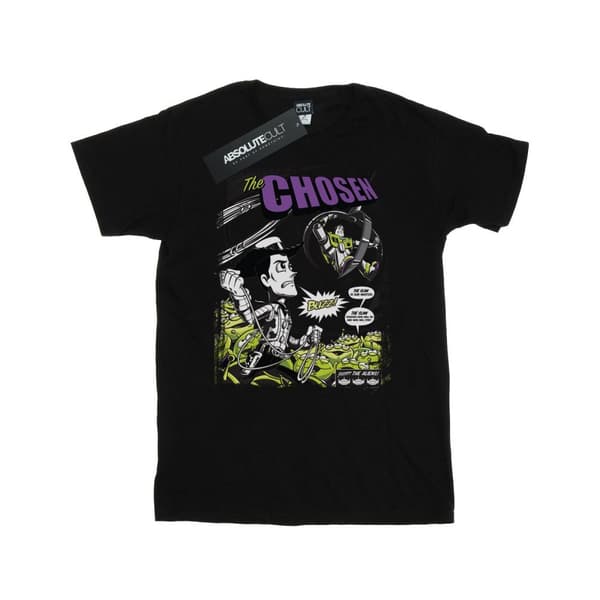 Disney Mens Toy Story Comic Cover T-Shirt Black S