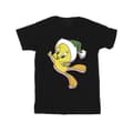 Miniatyrbillede 1 af 3: Looney Tunes Boys Tweety Christmas Hat T-Shirt