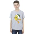 Miniatyrbillede 2 af 3: Looney Tunes Boys Tweety Christmas Hat T-Shirt