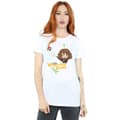 Pikkukuva 2 / 5: Harry Potter Womens/Ladies Hermione Granger Wingardium Leviosa Junior Cotton Boyfriend T-Shirt