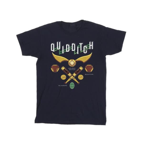 Harry Potter Girls Quidditch Bludgers Quaffles Cotton T-Shirt