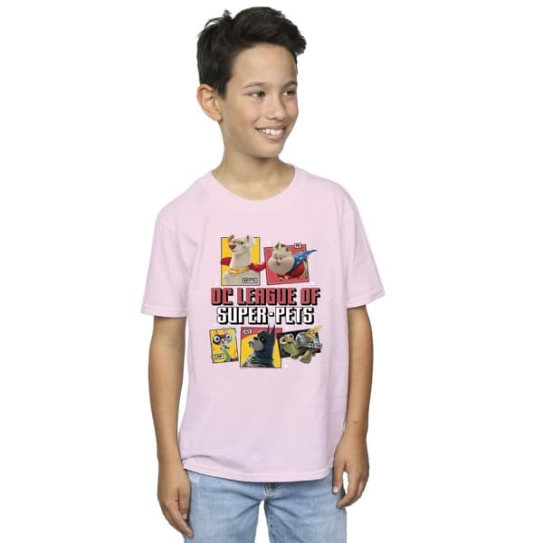 DC Comics Profil-T-shirt för pojkar från DC League of Super-Pets
