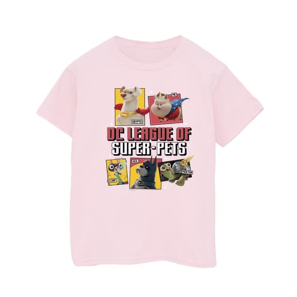 DC Comics Profil-T-shirt för pojkar från DC League of Super-Pets