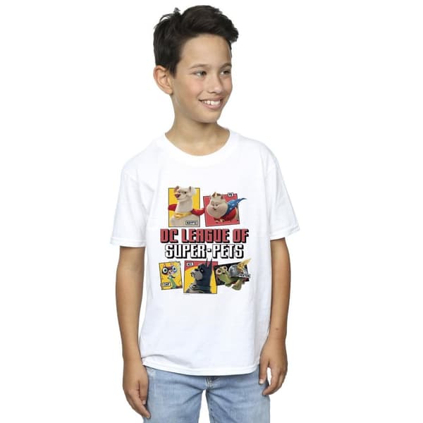 DC Comics Profil-T-shirt för pojkar från DC League of Super-Pets