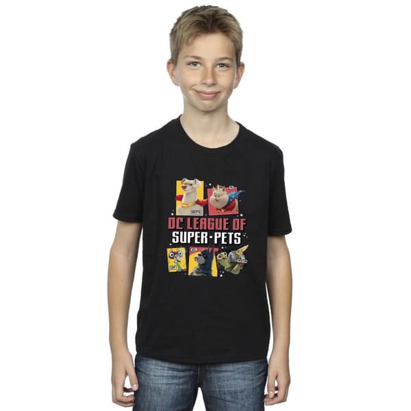 DC Comics Profil-T-shirt för pojkar från DC League of Super-Pets