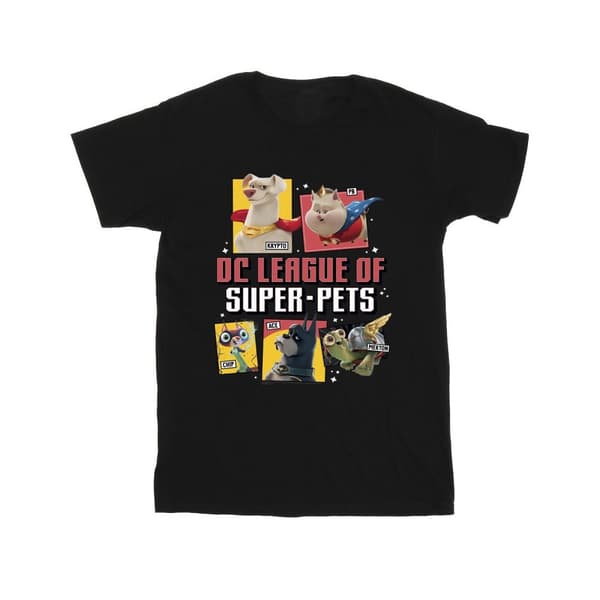DC Comics Profil-T-shirt för pojkar från DC League of Super-Pets