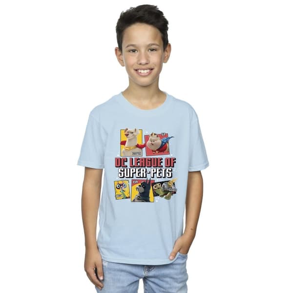 DC Comics Profil-T-shirt för pojkar från DC League of Super-Pets