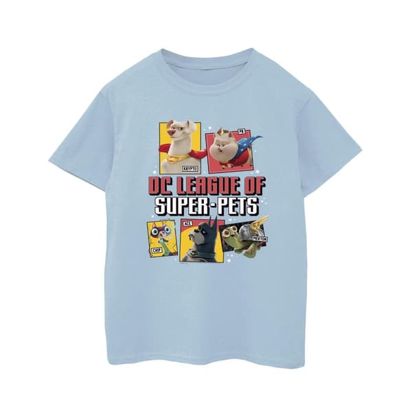DC Comics Profil-T-shirt för pojkar från DC League of Super-Pets