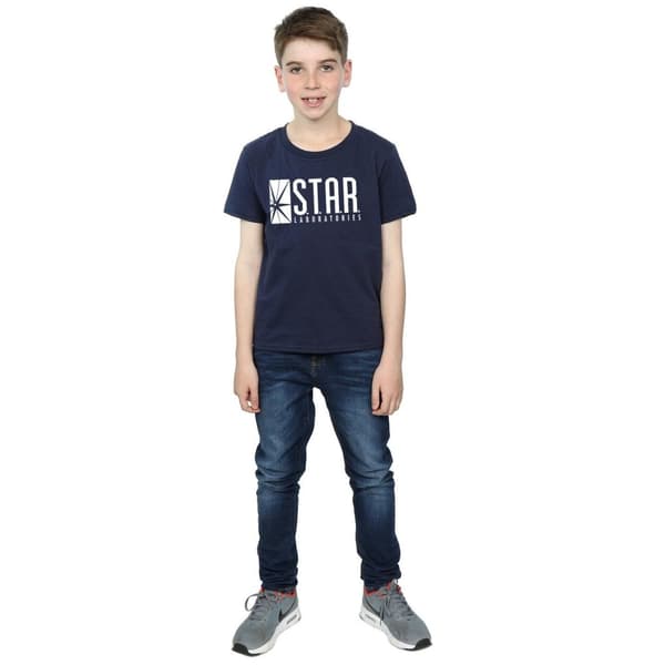 DC Comics Pojkar - The Flash Star Labs T-shirt