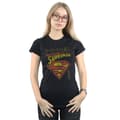 Miniatyrbild 2 av 5: DC Comics Superman Shield - bomulls-T-shirt för damer och kvinnor
