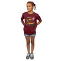 Miniatyrbillede 4 af 5: Elf Girls Christmas Cheer Cotton T-Shirt
