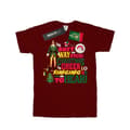 Miniatyrbillede 1 af 5: Elf Girls Christmas Cheer Cotton T-Shirt