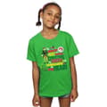 Miniatyrbillede 2 af 5: Elf Girls Christmas Cheer Cotton T-Shirt