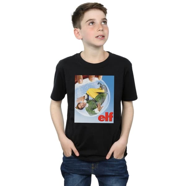 Elf Boys Snow Globe Poster T-Shirt